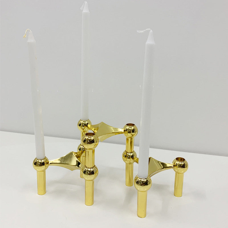 Molecular structure metal candlestick